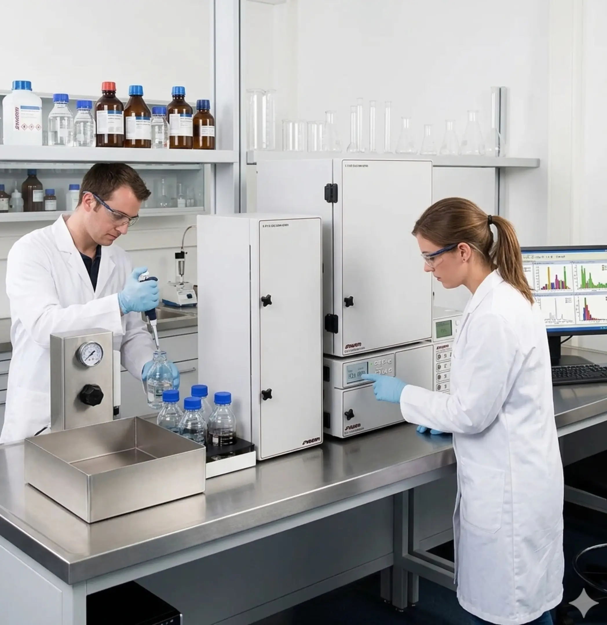 Sykam HPLC accessory components